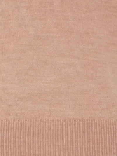 Fendi Women's Wool Cropped Sweater In Nude