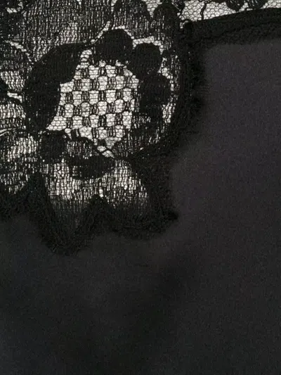 Dolce & Gabbana Sultry Black Silk Camisole Top In Black