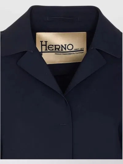 Herno Initial Performance Manteau Pef In Blue