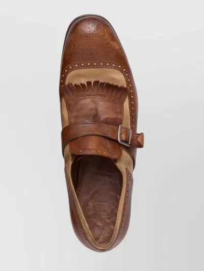 Church's Shanghai Vintage Leather Loafers In Brown