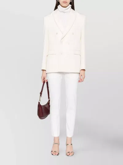 Isabel Marant Straight-leg Trousers With Practical Pockets And Loops