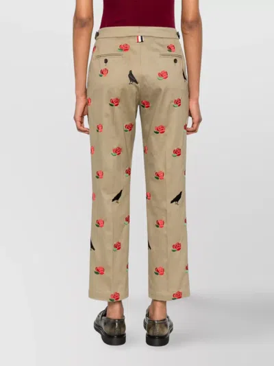 Thom Browne Mid-rise Tailored Twill Trousers