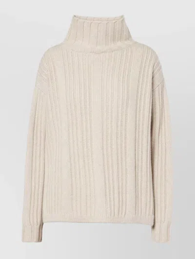 Max Mara Vitalba Wool And Cashmere Polo-neck Jumper