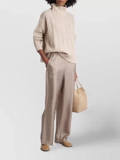 Max Mara Vitalba Wool And Cashmere Polo-neck Jumper