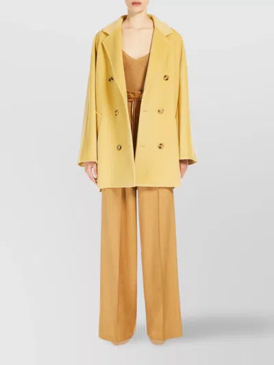 Max Mara Gallura Silk-blend V-neck Top