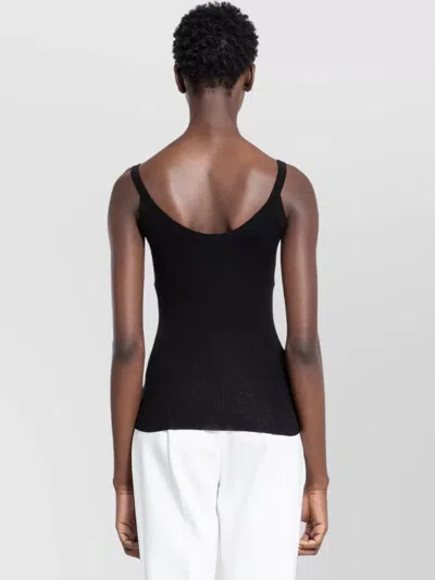Max Mara Black Sleeveless Top
