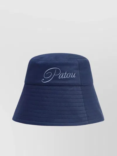 Patou Logo Embroidered Bucket Hat