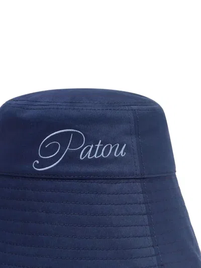 Patou Logo Embroidered Bucket Hat