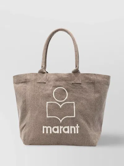 Isabel Marant Yenky Tote Bag With Two Rolled Top Handles
