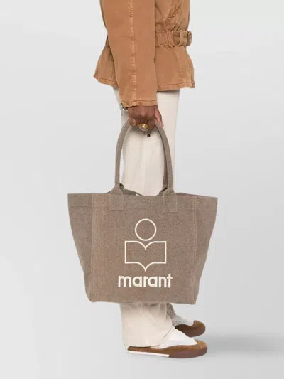 Isabel Marant Yenky Tote Bag With Two Rolled Top Handles