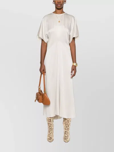 Isabel Marant Keany Midi Dress Flutter Sleeves
