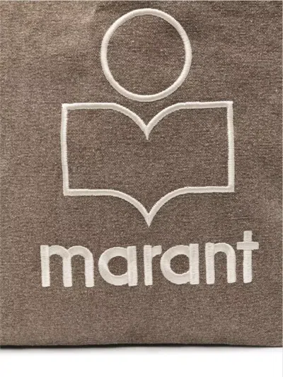 Isabel Marant Yenky Tote Bag With Two Rolled Top Handles