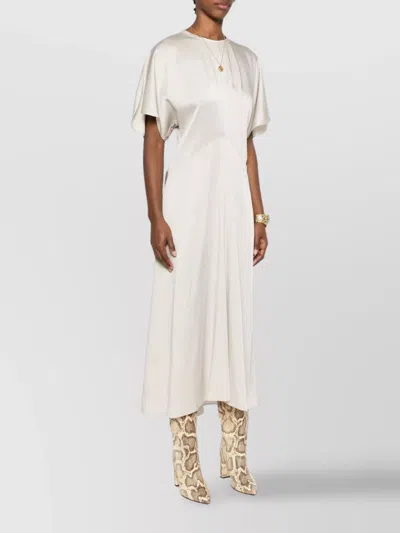 Isabel Marant Keany Midi Dress Flutter Sleeves