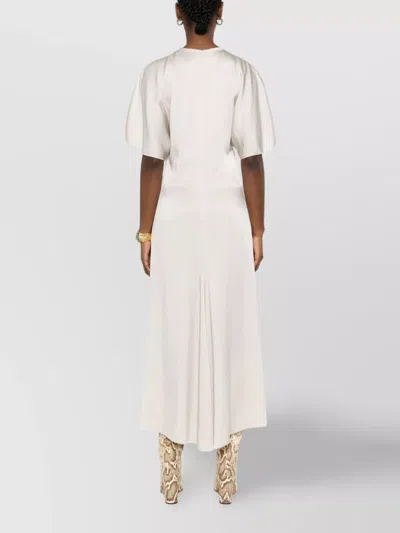 Isabel Marant Keany Midi Dress Flutter Sleeves