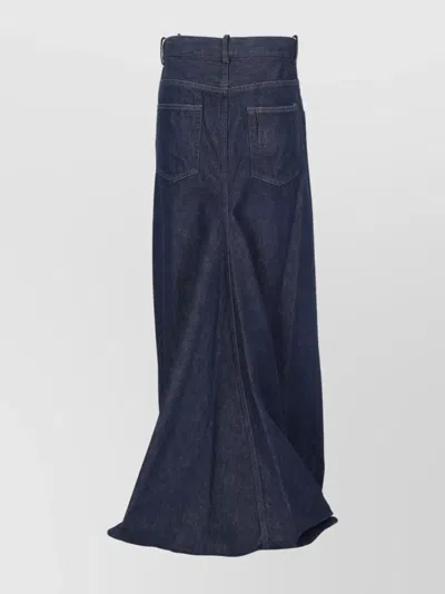 Ann Demeulemeester Comfort Skirt With 5 Pockets And Front Slit
