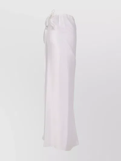 Ann Demeulemeester Long Draped High Waist Maxi Skirt
