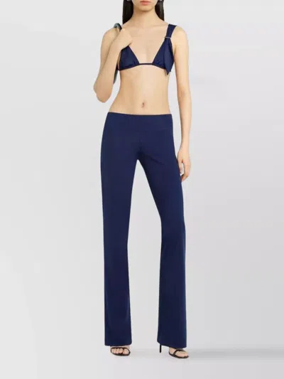 Courrèges Scarf Bikini With Triangle Top And Adjustable Spaghetti Straps