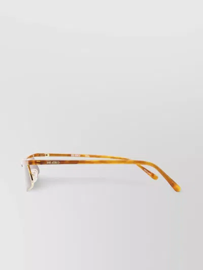 Attico Aria Cat Eye Sunglasses With Tortoiseshell Frame