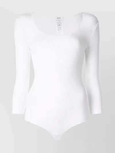 Wolford Tokio Thong Bodysuit In White