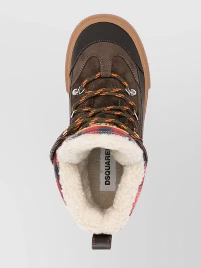 Dsquared2 High Top Lace-up Boots