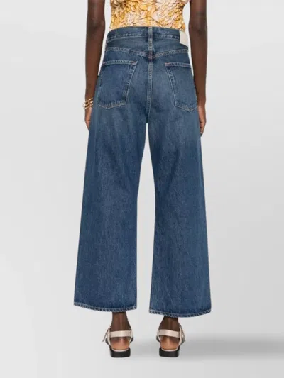Citizen Of Humanity Amari Ultra Wide Leg Jeans In Dweller In Blue