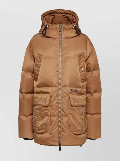 Dsquared2 Multi-pocket Parachute Puff Jacket
