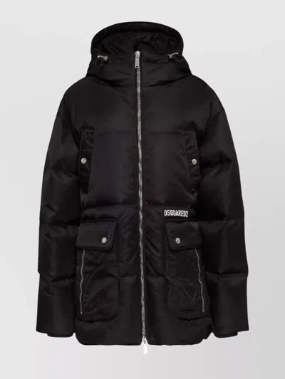 Dsquared2 Multi-pocket Parachute Puff Jacket