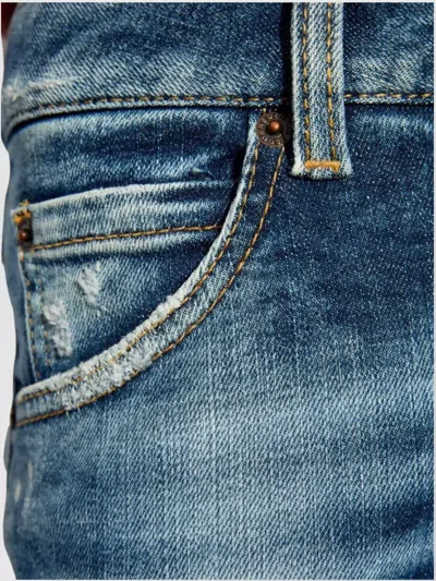 Dsquared2 Logo-patch Distressed Jeans