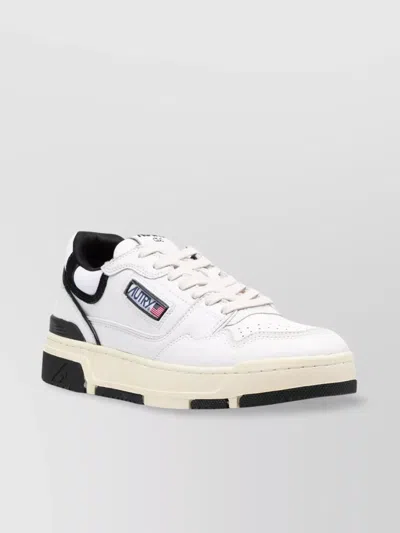 Autry Leather And Suede Sneakers In Multi