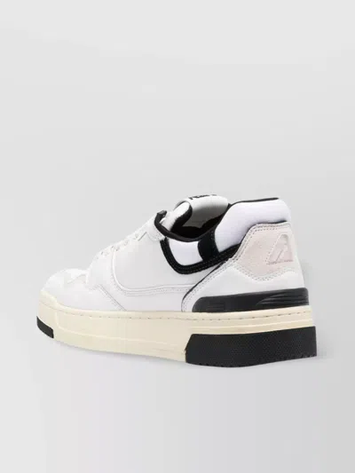 Autry Leather And Suede Sneakers In Multi