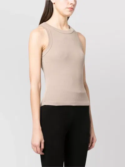 Citizen Of Humanity Citizens Of Humanity Sleeveless Ribbed Top In Md Brown
