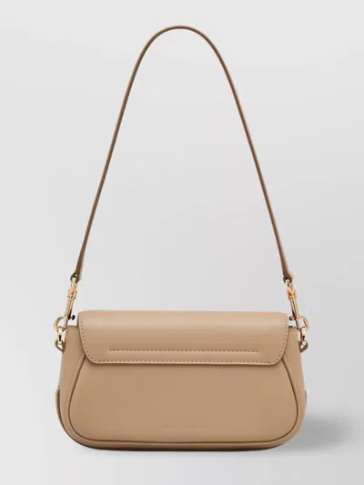 Marc Jacobs The Clover Camel Leather Shoulder Bag