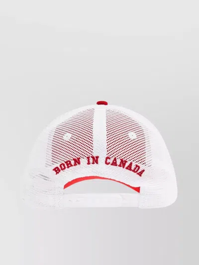 Dsquared2 Two-tone Baseball Cap With Curved Peak