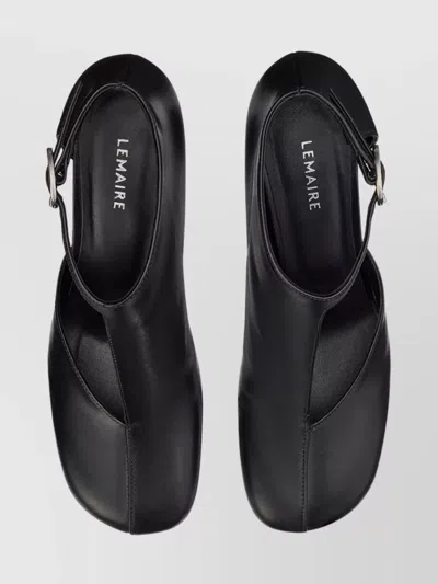 Lemaire 80mm Almond Toe Ankle Boots