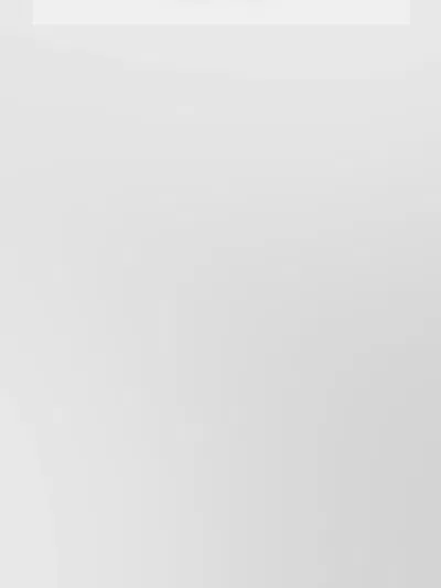 Autry Relaxed-fit Cotton Shorts With Drawstring Waist In White