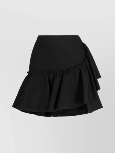 Msgm Ruffle-detailing High-waist Skirt