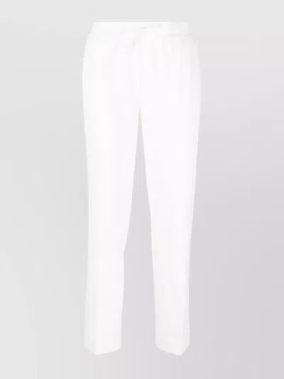 P.a.r.o.s.h Tapered Drawstring Trousers With Rear Flap Pockets