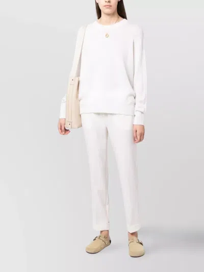 P.a.r.o.s.h Tapered Drawstring Trousers With Rear Flap Pockets