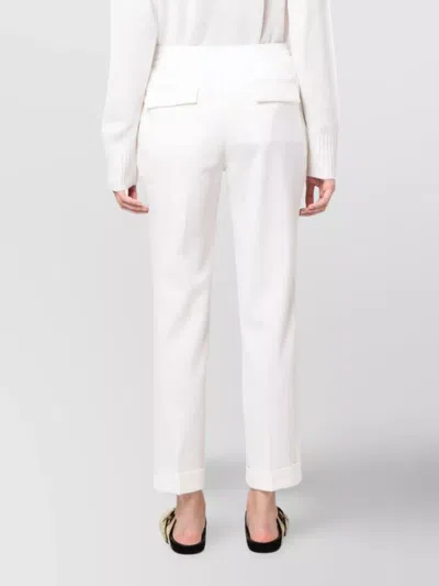 P.a.r.o.s.h Tapered Drawstring Trousers With Rear Flap Pockets