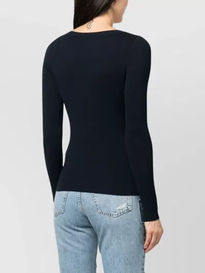 P.a.r.o.s.h Parosh Black Wool Cardigan