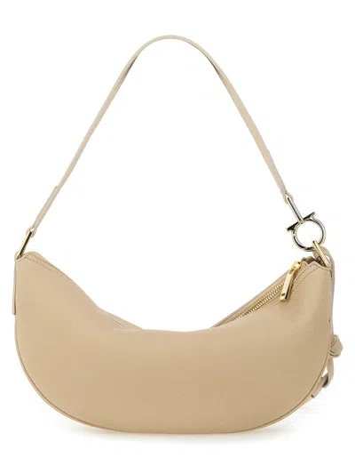 Ferragamo Hobo Bag In Cream