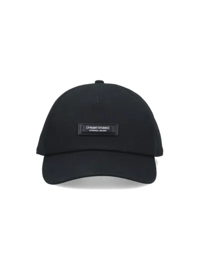 Moncler Genius Genius X Frgmt Logo Baseball Hat In Black