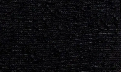 Endless Rose Three-button Tweed Miniskirt In Black