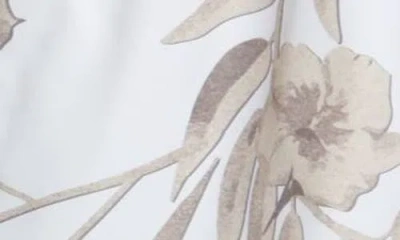 Hugo Boss Boss Piranha Floral Swim Trunks In Natural