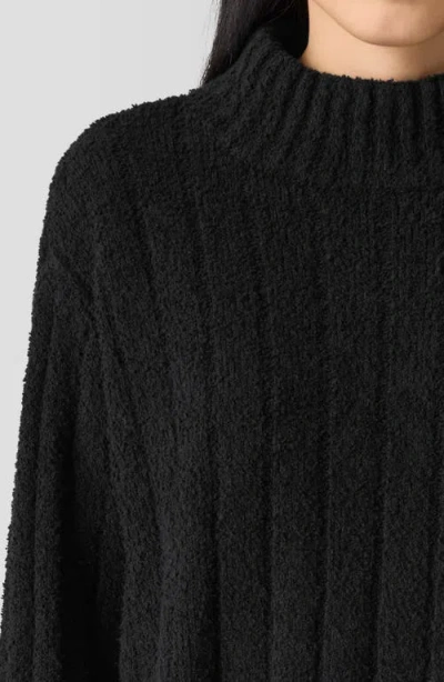 Eileen Fisher Turtle Neck Sweater In Black
