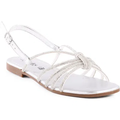 Seychelles Coasting Slingback Sandal In Silver