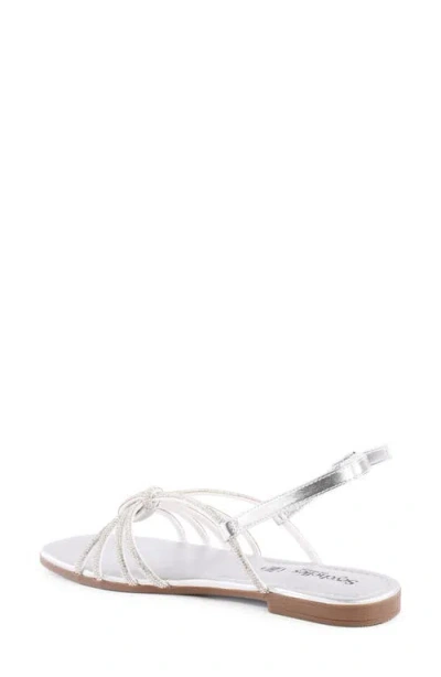 Seychelles Coasting Slingback Sandal In Silver