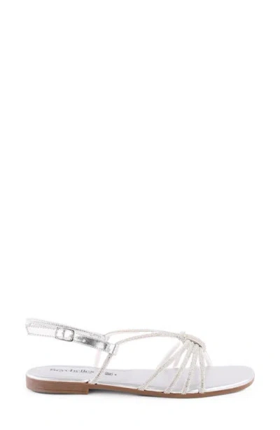 Seychelles Coasting Slingback Sandal In Silver