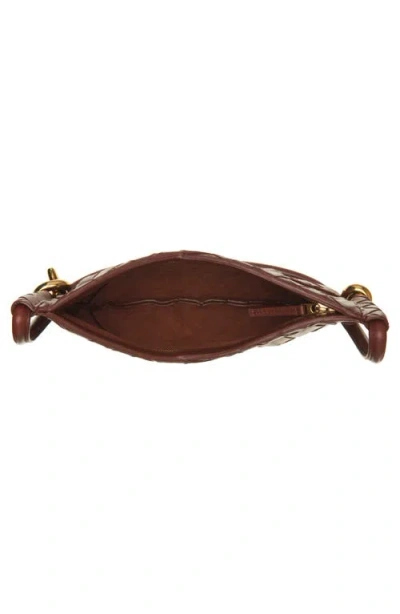 Bottega Veneta Baby Solstice Shoulder Bag In 2506 Sapele-muse Brass