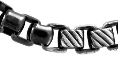 Effy Sterling Silver Box Chain Bracelet In Silver